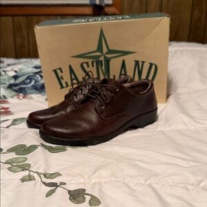 Eastland Men's Dark Brown Oxfords